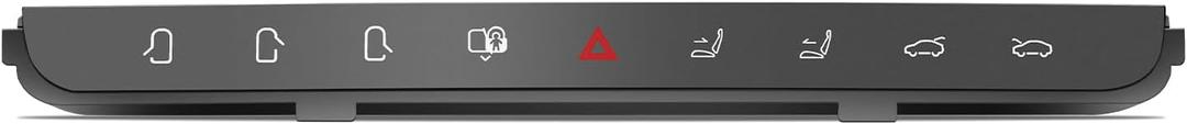 Center Console Smart Physical Buttons for Tesla Model 3 Highland 2024 2025 Under-Screen 9 Multi-Function Smart Control Buttons with RGB Backlight Tesla Custom