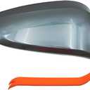 Passenger Right Side Mirror Cover Cap Compatible with Toyota Rav4 2015-2018 XLE SE LTD Gray