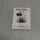 Air Tracker 4-Pack and 2pcs Extra Replaceable 2032 Batteries, Bluetooth + UWB Smart Tag Work with Apple Find My App (iOS Only), Item Locator Finder for Keys Vehicles Luggage Bags (White & Black & Pink & Dark Blue)