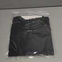 CRAZY GRID Womens Long Sleeve Shirts Casual Tops Lace Neckline Fall Fashion Clothes Winter Outfits Basic Tunic 2026 (Black, M)