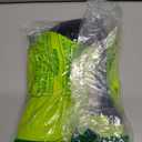 Amazon Essentials Men's 2-Pack Regular-Fit Short-Sleeve V-Neck T-Shirt, Lime/ Dark Navy, Medium