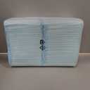 Basics Dog and Puppy Pee Pads with 5Layer LeakProof Design and QuickDry Surface for Potty Training, Standard Absorbency, XLarge, 28 x 34 Inch  Pack of 60, Blue & White