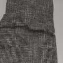 Kevin Textile Star Linen Dark Grey Pillow Covers, Square Farmhouse Pillowcase, 22x22 Inches Decorative Throw Cushion Case for Chair Couch Sofa Bed, 2 Pack