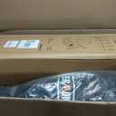 Overmont 2PCS Oversized Camping Chair for Adults - 400lbs Support Heavy Duty Padded Folding Chair with Cooling Bag Cup Holder Side Pocket Carry Bag - Comfortable Portable for Outdoor Garden Sports (Red)