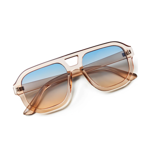 livho Trendy Polarized Square Aviator Sunglasses Women Men Square Eyewear Frame, Retro Sun Glasses for Women Men 2025 Shades