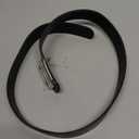 Womens Leather Suede Belt Brown Waist Belt for Casual Dress Jeans Ladies Genuine Leather Gold Buckle Belt, 39 Inch Length