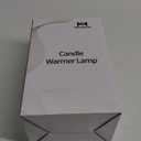 Candle Warmer Lamp with Timer and Dimmer,Electric Gold Light Gifts for Women Melt Wax Warmer Lamp with 2 Bulbs for Candle Jars House Warming New Home Decor Bedroom