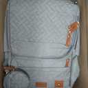 Baby Diaper Bags with Changing Station, Multifunctional Diaper Bag Backpack for Moms Dads with USB Charging Port, Waterproof Travel Diaper, Baby Shower Gifts for Baby Boy & Girls (Gray)