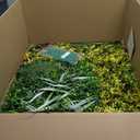 Artificial Grass Wall Backdrop Panels, 40"x40" UV-Anti Greenery Backdrop Wall, Faux Boxwood Panels for Patio, Garden, Backyard Indoor Outdoor Green Wall Decor & Privacy Fence Covering (C001)