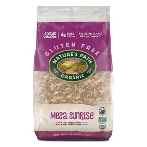 Nature's Path Organic Mesa Sunrise Cereal, 26.4 oz (Pack of 6), Flax Seeds, Quinoa, Amaranth, Gluten Free, Earth Friendly Packaging (EXP 08/17/26)
