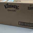 Kleenex Ultra Soft Facial Tissues, 8 Flat Boxes, 180 Tissues per Box, 3-Ply,