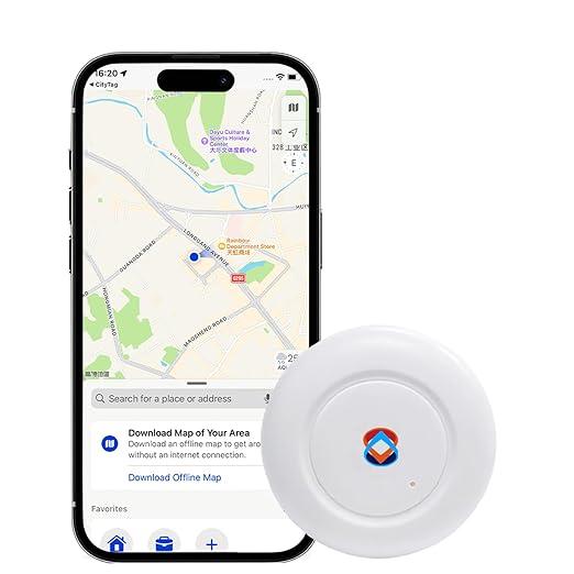 2025 GPS Tracker for Vehicles, Cars & Kids–Real-Time Tracking with Worldwide Coverage | No Monthly Fee & No SIM Needed | IP67 Waterproof | Long Battery Life | Compatible with iPhone & Android