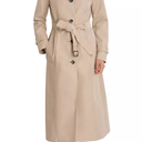 Women's London Fog Maxi Trench Coat, Large, Stone