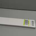 Snugly Fit 24" Length Cabinet Door Protector, Flexible Slip-On Plastic Edge Guard, Thin Transparent Edge Protectors to Prevent Wear, Chipping, Discoloration, Cabinet Bumpers, 3/4" Thick,10 PCS