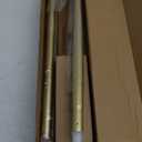 Curtain Rods 32 to 58 Inches (2.6-4.8ft), USFOOK 7/8 InchTelescoping Splicing Drapery Rods for Windows 20 to 54 Inch, Decorative Curtain Rod for Home Decor with Luxury Gold Translucent Finials