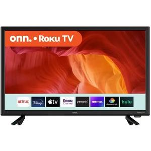 ONN 24-Inch Class HD LED Smart TV 720p Resolution, 60 Hz Refresh Rate, DLED Display, Wireless Streaming 100012590