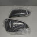 Senzeal ABS Carbon Fiber Side Rearview Mirror Cover Trim for Toyota Highlander 2014 2015 2016 2017 2018 2019 2PCS