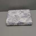 Vintage Floral Duvet Cover Queen 3 Pieces Soft Breathable Cotton Duvet Cover Set, Garden Floral Plant Bedding Comforter Cover Set with Zipper Ties, 1 Duvet Cover and 2 Pillowcases, No Comforter