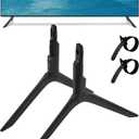 TV Legs for Samsung, Exclusive Only for Samsung UA65TU7000K UN65TU7000F UN65TU7000G UN65TU700DF 2020 Model TV Legs Replacement, NOT Universal, Not for Other Models, with Cable Ties, Screwless Install