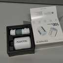 FLEXTAILGEAR Portable Air Pump with Camping Lantern Tiny Pump 2X 4kPa Air Pump for Inflatables Rechargeable Air Mattress Pump with Magnetic Design for Sleeping Pads, Pool Floats, Swimming Rings(White)