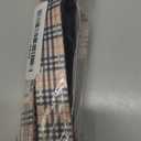 EcoBark Dog Leash - Soft & Reflective Comfort Leash with Padded Handle - Safe, Strong, & Durable for Small, Medium or Large Dogs (Tan Plaid) (6 ft x 1 in - Standard Width)