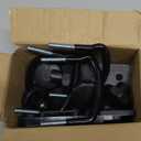 4PCS U-Shaped Roof Rack Mounting Brackets, Roof Rack Clamps for Securing Roof Box with Nuts&Roof Rack Straps, Universal Roof Rack Accessories/ Cargo Carrier Replacement Parts