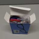 NORPERWIS 5 Pairs Reading Glasses - Standard Fit Spring Hinge Readers Glasses for Men and Women (Black Purple Red Blue Brown, 2.00)