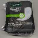 Depend Guards Incontinence Pads for Men, Maximum Absorbency, 52 Count