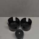 DYLEN Car Cup Holder Expander, 2 in 1 Cup Holder Adapter Extender for Car with Expandable Insert, Fits Yeti, Hydroflask and Other Large Water Bottles & Mugs in 2.2"-4.6" (10-46oz)