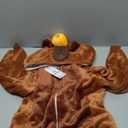 ABENCA Kids Deer Onesie Reindeer Costume Animal Girls Pajamas Christmas Halloween Cosplay Sleepwear, Size 130