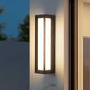 MVBT Outdoor Wall Lights Exterior, 26" Large Wall Sconce for House, 3000K LED Outside Front Door Light Fixture Wall Mount, Modern Porch Lights Waterproof Garage Lamp Patio Lighting Entryway Lantern, 6.7"L 5.9"W 25.6"H
