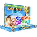 5 x Desire Deluxe Face Painting Kit for Kids - 16 Colors of Non-Toxic, Easy to Use and Hypoallergenic Makeup Face Paint - Professional Halloween Makeup Kit, Birthday Activities for Kids Party