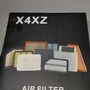 X4XZ CA12377 Engine Air Filter for 2018-2023 Toyota Camry Avalon Highlander Rav4 Lexus ES250 ES350 NX250 NX350 17801-25020, 17801-F0050