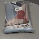 Christmas Garage Door Banner 7x16ft Candy Canes Gingerbread Christmas Garage Door Cover Decorations for 2 Car Large Winter Wonderland Gingerbread Village Xmas Banners Backdrop (Red)