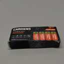 6000mWh Rechargeable C Batteries 4 Pack Lithium C Cell Battery with 4-in-1 USB-C Charging Cable and LED Charge Indicator