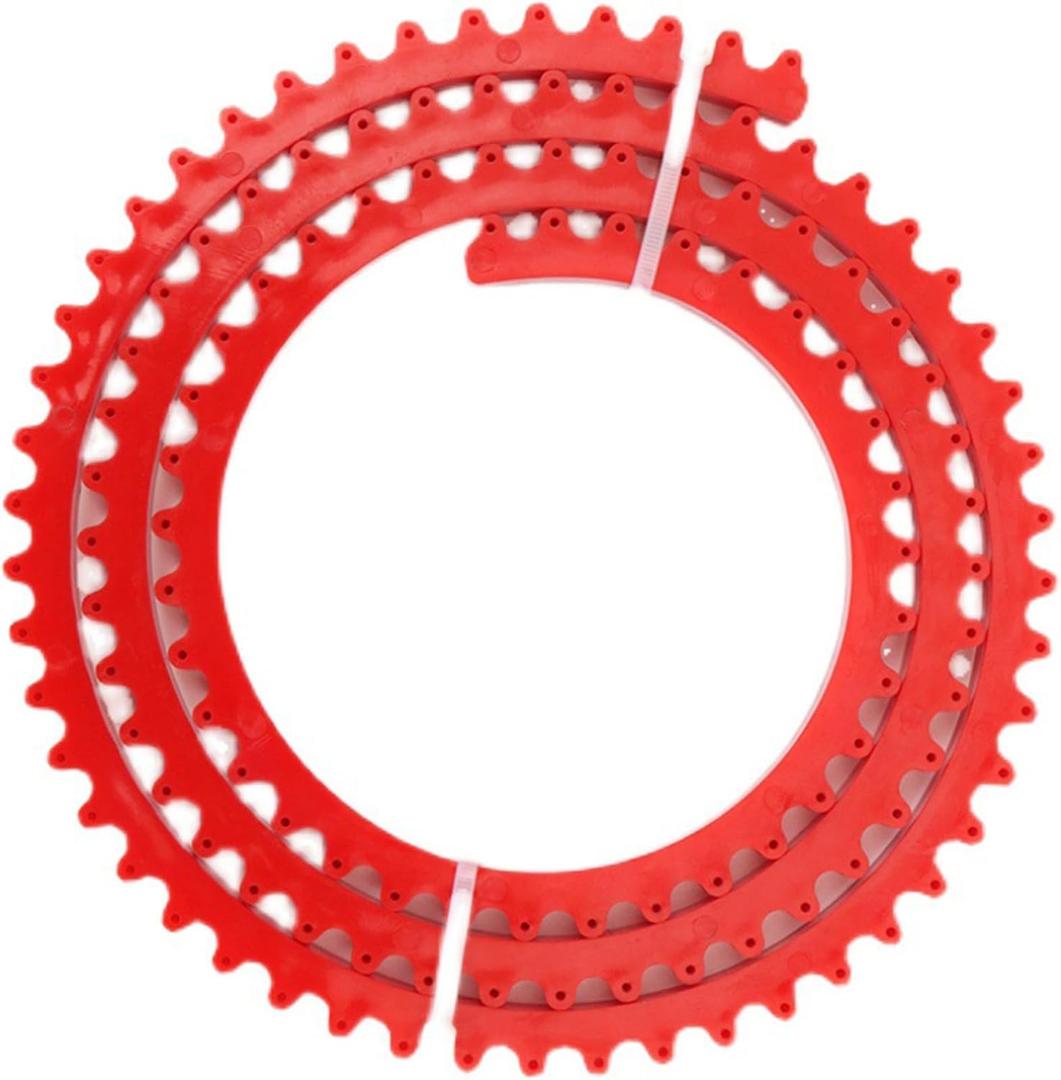 78 inch Flexible Curve Template, Woodworking Profiling Strip, Professional Contour Flexible Curve Tool Ideal for Wood Curve Pattern Making Tools, Router Template (Red)