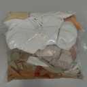 Amandir 153pcs White Sand Balloon Garland Arch Kit, Different Sizes 18 12 10 5 inch Beige Cream Champagne Gold Latex Metallic Confetti Balloons for Boho Neutral Baby Shower Birthday Party Decorations