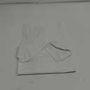 UMINEUX Round Fitted PEVA Vinyl Tablecloth with Elastic Edged & Flannel Backing, Waterproof Wipeable Round Table Cover for Indoor Outdoor Patio Use - Fits Tables up to 40"-44" Dia. (White)