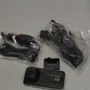 3 Channel 4K Dash Cam with 5GHz WiFi & APP Control, 4K+1080P+1440P Dash Cam Front and Rear Inside with 64GB Card, Dash Camera for Cars with Night Vision, Loop Recording, 24H Parking Mode, G-Sensor