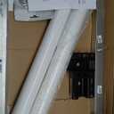 Boat Trailer Guide-ons-60,2*316L Stainless Steel Trailer Post Guide on,2*UPVC Tube Trailer Guide Bars,mounting Hardware Included,for Fishing Boats,Kayaks,Canoes,ski Boats and More