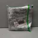 IOHOUZE Small Abstract Area Rug 2x3 Ft Entryway Rugs Washable Door Mat Indoor Entrance, Rubber Backed Throw Rugs, Printed Faux Wool Non Slip Floor Carpet for Foyer Front Door Sink, Grey Beige