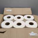 AmazonCommercial 2-Ply White 7.6' Center Pull Paper Towels |Bulk for Business | centerfeed Hand Towels |Compatible with Universal Dispensers|FSC Certified |600 Sheets per Roll (6 Rolls)(7.6 x 9 Sheet)