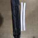 MAXTID Large Door Draft Stopper for Bottom of Doors 36” Under Door Sweep Noise Blocker Black Gap Stoppers Adjustable Doors Seal Sweep Guard Draft, Window Breeze Stoppers, Home Essentials Gadgets