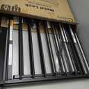 78" Extra Wide Baby Gate, Dog Gates Indoor for Doorways Stairs, Essential Safety Gate for Child, Hardware Mounted Adjustable Pet Gate with Anti-Trip Pedal, 28'' Tall 3 Metal Panels Black