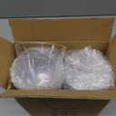 RACETOP 9 oz Clear Plastic Cups 100 packs, Disposable Plastic Party Cups Tumblers, Cocktail Cups, Perfect for Parties, Wedding and Events