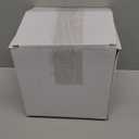 Gisafai 2 Pcs 4 Inch Metal Dryer Vent Cover Outdoor, Stainless Steel External Extractor Wall Vent Cushioned Non Return Flap with Rubber Gaskets for Home Industrial Facility Replacement (Silver)