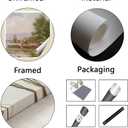 NTEUMM Christmas Wall Art Snowman Wall Decor Snowman on The Toilet Christmas Pictures Home Decorations Winter Scene Painting Farmhouse Poster Living Room Wall Art Canvas Prints Canvas Roll 16x24 inch (Color2-Unframed)