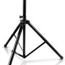 Pyle Universal Speaker Tripod Stand Mount - 6' Sound Equipment Holder Height Adjustable Up to 70 Inches For Speakers w/ 35mm Compatible Insert Perfect for Home, On Stage or In Studio Use
