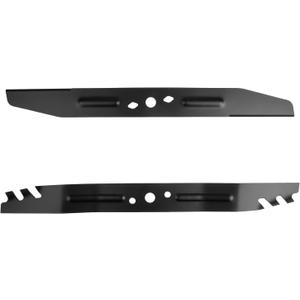 AB2101D Lawn Mower Mulching Blade Compatible with EGO Power+ LM2133 LM2130 LM2135SP LM2130SP LM2156SP LM2150SP 21 Inch Electric Lawn Mowers 2 Packs (Black)