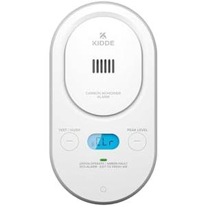Kidde Carbon Monoxide Detector, Plug-in with AA Battery Backup, Easy-to-Read Digital Backlit Display, 85 dB Alarm, Rotating Plug, LED Status Light Indicators, 5th Edition, COPD